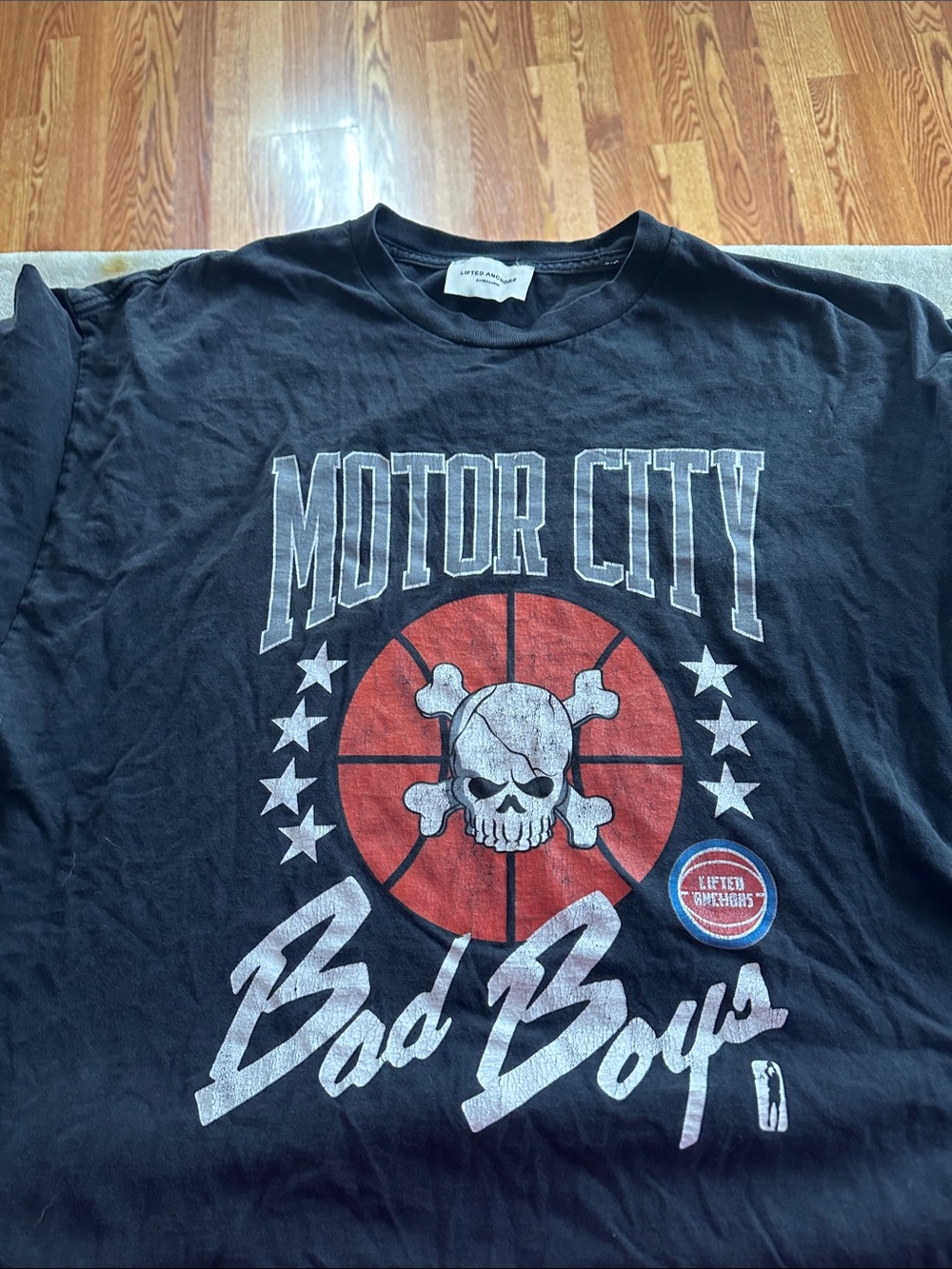 Motor City Bad Boys Black Graphic Tee